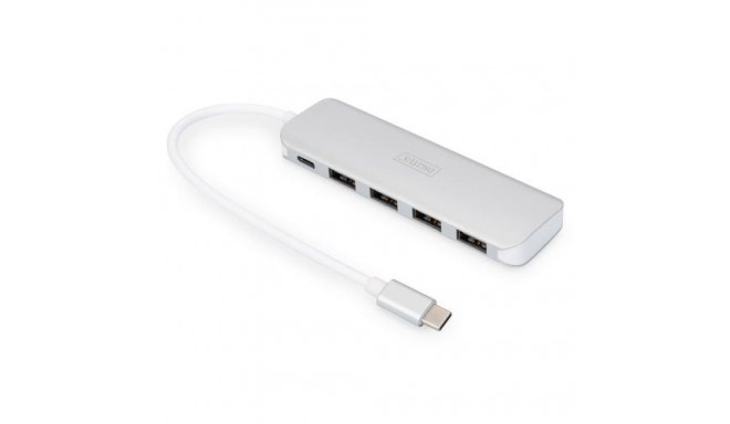 Digitus USB Type-C™ 4 port hub (USB 3.0) + PD