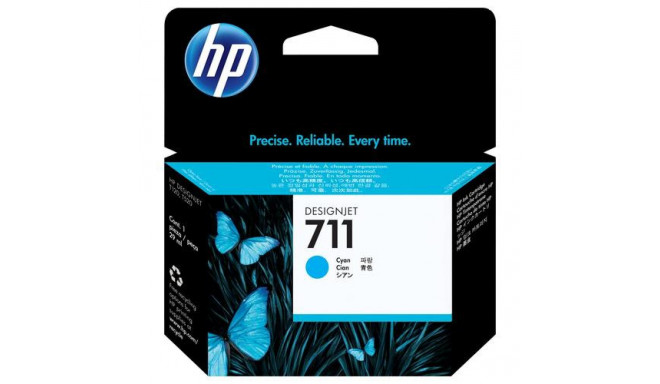 HP 711 29-ml Cyan DesignJet Ink Cartridge
