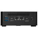 MSI Cubi NUC 1M-003EU Intel Core 3 100U 8 GB DDR5-SDRAM 512 GB SSD Windows 11 Pro Black