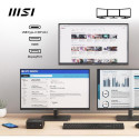 MSI Cubi N ADL-006DE Intel® N N200 4 GB DDR4-SDRAM 128 GB SSD Windows 11 Pro Mini PC Black