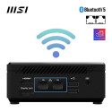 MSI Cubi N ADL-006DE Intel® N N200 4 GB DDR4-SDRAM 128 GB SSD Windows 11 Pro Mini PC Black