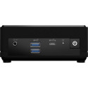 MSI Cubi N ADL-002EU Intel® N N100 4 GB DDR4-SDRAM 128 GB SSD Windows 11 Pro Mini PC Black