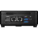 MSI Cubi N ADL-001EU Intel® N N200 4 GB DDR4-SDRAM 128 GB SSD Windows 11 Pro Mini PC Black