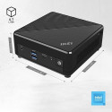 MSI Cubi N ADL-006DE Intel® N N200 4 GB DDR4-SDRAM 128 GB SSD Windows 11 Pro Mini PC Black