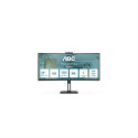 AOC V5 CU34V5CW LED display 86.4 cm (34") 3440 x 1440 pixels Wide Quad HD Black