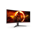 AOC G2 CU34G2XE/BK LED display 86.4 cm (34&quot;) 3440 x 1440 pixels Wide Quad HD LCD Black, Red