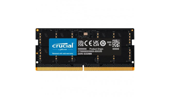 Crucial SORAM D5 5200 48GB CL46 - 48 GB memory module 1 x 48 GB DDR5 5600 MHz ECC