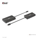 CLUB3D USB Gen2 Type-C to Dual DisplayPort 4k60Hz 7-in-1 HUB