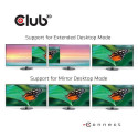 CLUB3D UNIVERSAL USB Gen1 Type-C Triple Display Dynamic PD Charging Dock with 65 Watt PS ( VGA, HDMI