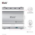CLUB3D Certified Thunderbolt™4 Portable 5-in-1 Hub with Smart Power