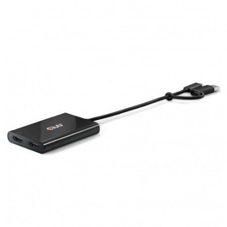 CLUB3D CSV-1475 video splitter USB Type-C 2x HDMI