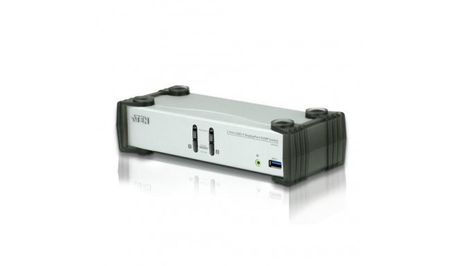 ATEN 2-Port USB 3.1 Gen 1 DisplayPort 1.1 KVMP™ Switch with Speaker (KVM cables included)