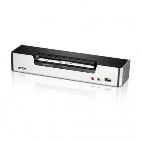 ATEN 4-Port USB HDMI KVM Switch with Audio & USB 2.0 Hub (KVM cables included)