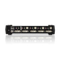 ATEN 4-Port USB DVI KVM Switch with Audio &amp; USB 2.0 Hub (KVM Cables included)
