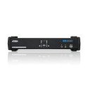 ATEN 2-Port USB DVI Dual Link KVM Switch with Audio &amp; USB 2.0 Hub (KVM cables included)