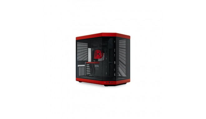 HYTE Y70 Midi Tower Black, Red
