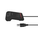 LogiLink CR0047 smart card reader Indoor USB 2.0 Black