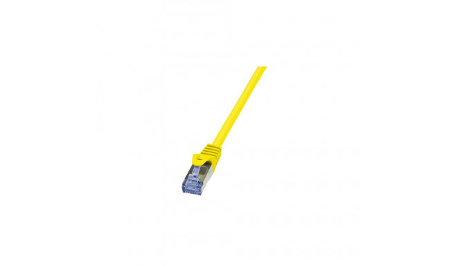 LogiLink 0.25m Cat.6A 10G S/FTP networking cable Yellow Cat6a S/FTP (S-STP)