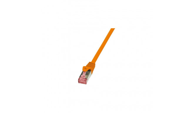 LogiLink Cat.6 S/FTP, 1m networking cable Orange Cat6 S/FTP (S-STP)