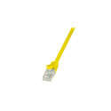 LogiLink 3m Cat.5e U/UTP networking cable Yellow Cat5e U/UTP (UTP)