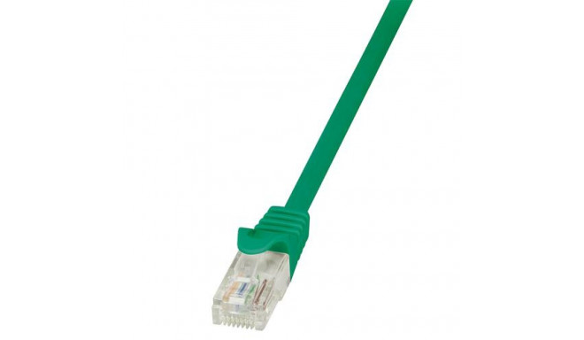 LogiLink 0.5m Cat.5e U/UTP networking cable Green Cat5e U/UTP (UTP)