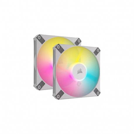Corsair AF120 RGB Slim Computer case Fan 12 cm White 2 pc(s)