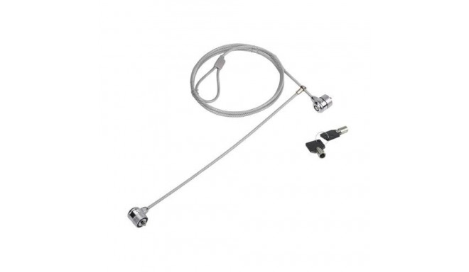Conceptronic Keyed Dual Head Laptop Lock, 1.5m