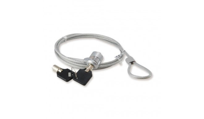 Conceptronic CNBSLOCK15 cable lock Silver 1.5 m