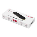Axagon CLR-M2L10 computer cooling system M.2 NVMe SSD, Solid-state drive Heatsink/Radiatior Black 1 