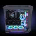 Thermaltake SWAFAN 12 RGB Radiator Fan TT Premium Edition White Computer case Air cooler 12 cm 3 pc(