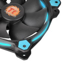Thermaltake Riing 12 Computer case Fan 12 cm Black, Blue