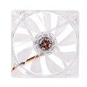 Thermaltake Pure 12 LED Red Computer case Fan 12 cm Transparent