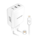 Aligator CHPD0025 mobile device charger Universal White AC Fast charging Indoor