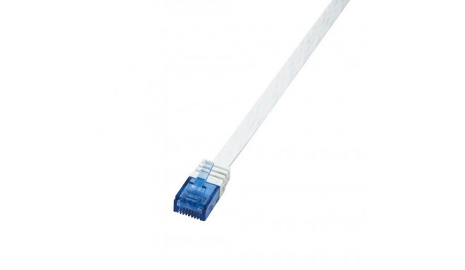 LogiLink 1m Cat6 U/UTP RJ45 networking cable White U/UTP (UTP)