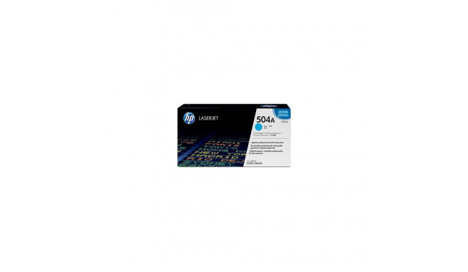 HP 504A Cyan Original LaserJet Toner Cartridge