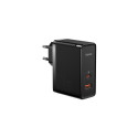 Baseus CCGP090201 mobile device charger Universal Black AC Fast charging Indoor