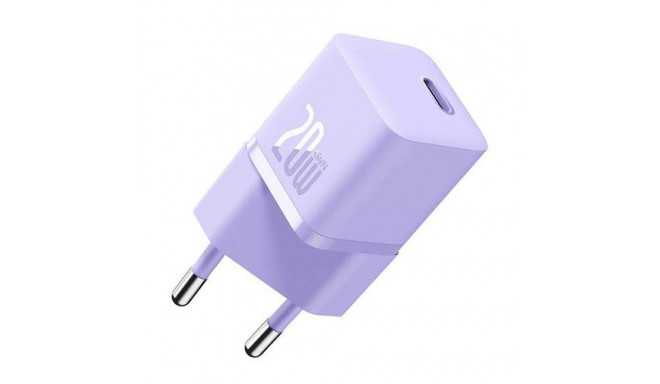 Baseus GaN5 20W Mini Universal Purple AC Fast charging Indoor