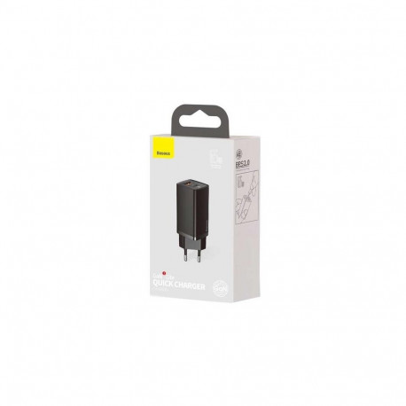 Baseus CCGAN2L-B01 mobile device charger Universal Black AC Fast charging Indoor