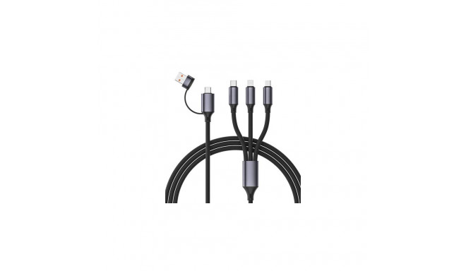Gembird CC-USB2S-ACM31-1.5M USB cable USB A/USB C Black
