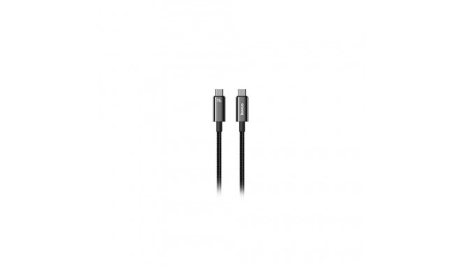 Baseus CAWJ040001 USB cable USB 2.0 1 m USB A USB C Black