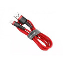 Baseus CALKLF-R09 lightning cable 3 m Red