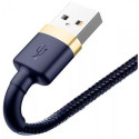 Baseus CALKLF-CV3 lightning cable 2 m Blue, Gold