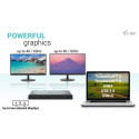 i-tec USB 3.0 / USB-C / Thunderbolt 3 Dual Display Docking Station Gen2 + Power Delivery 100W