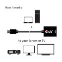 CLUB3D DisplayPort™ to VGA Black Active Adapter M/F