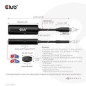 CLUB3D USB Gen2 Type-C to HDMI™ 8K60Hz or 4K120Hz HDR10+ with DSC1.2 with Power Delivery 3.0 Active 