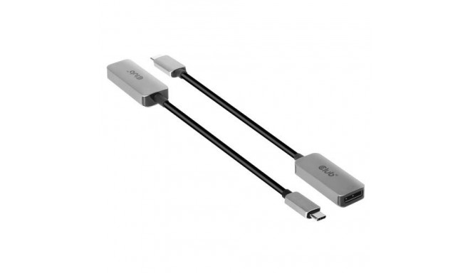 CLUB3D USB Type C to DisplayPort 1.4 8K60Hz HBR3 Active Adapter