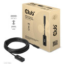 CLUB3D USB Gen2 Type-C to Type-A Cable 10Gbps M/F 5m/16.4ft