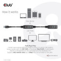 CLUB3D USB 3.2 Gen1 Active Repeater Cable 10m / 32.8ft M/F 28AWG