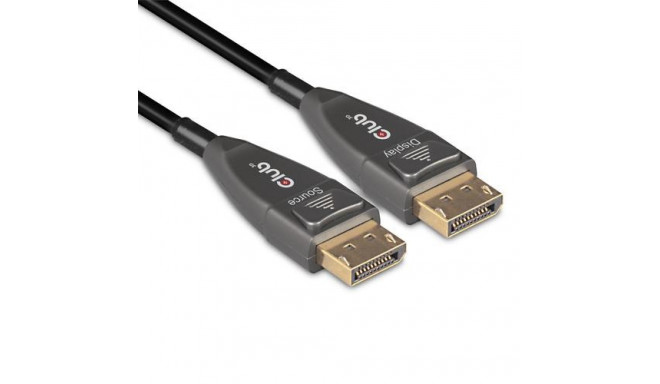 CLUB3D DisplayPort 1.4 Active Optical Cable Unidirectional 4K120Hz 8K60Hz M/M 20m/65.62ft
