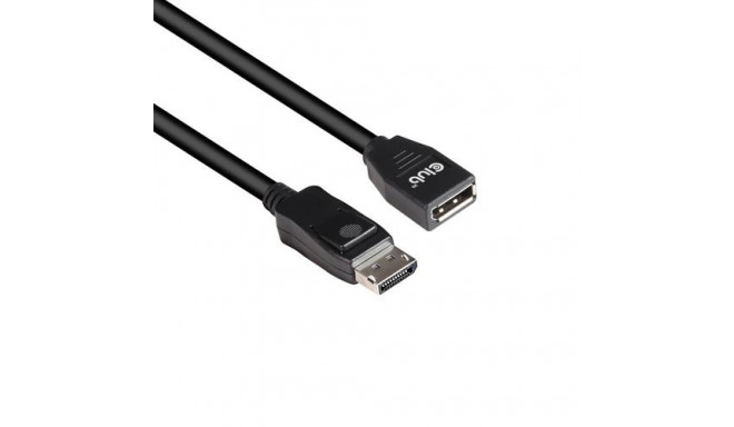 CLUB3D DisplayPort 1.4 HBR3 Extension Cable 8K60Hz M/F 2m/6.56ft